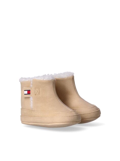 Beige Warm Lined Boots  Girls