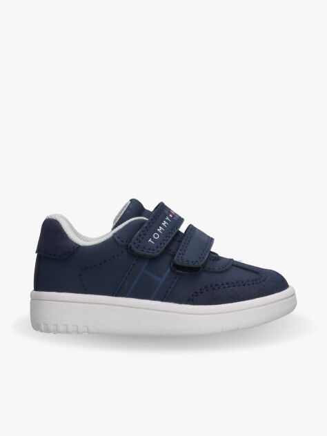 Μπλε Sneakers Με Velcro Και Χαμηλό Κοψιμο  Παιδί Unisex