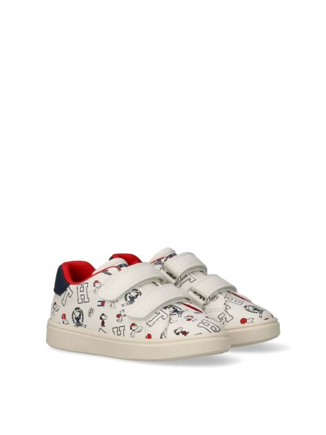 Multi Peanuts® Velcro Sneakers  Kids Unisex