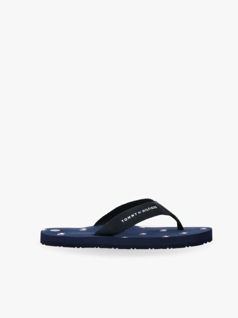 Blue Flag Webbing Flip-Flops  Kids Unisex
