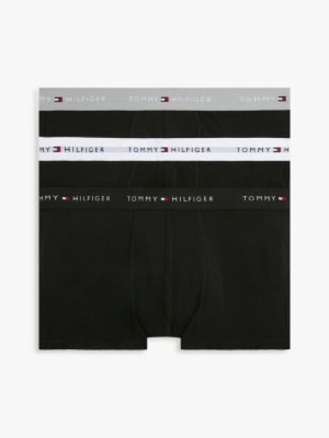 Multi 3-Pack Logo Waistband Trunks  Men