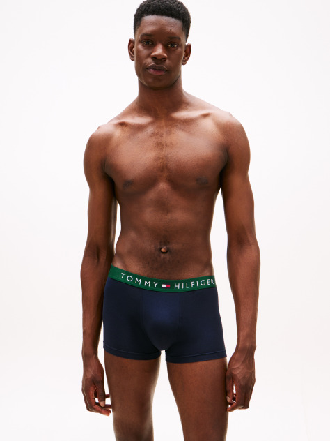 Multi 3-Pack TH Original Logo Waistband Trunks  Men