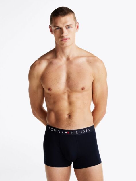 Multi 3-Pack TH Original Logo Waistband Trunks  Men