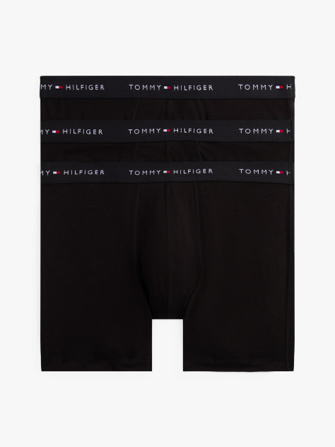 Black 3P Boxer Brief  Men