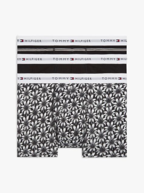 Multi 3-Pack Signature Waistband Print Trunks  Men