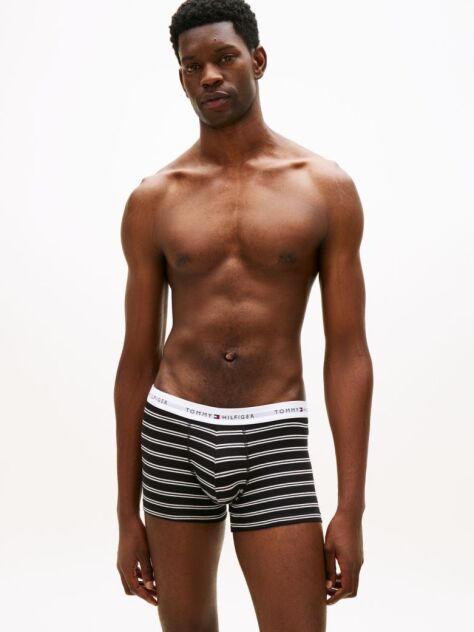 Multi 3-Pack Signature Waistband Print Trunks  Men