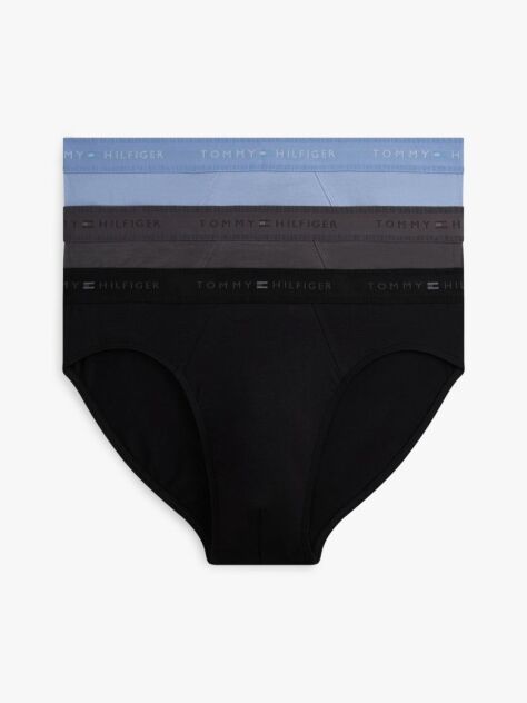 Multi 3-Pack Signature Pima Logo Waistband Briefs  Men