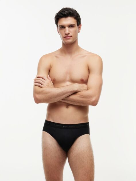 Multi 3-Pack Signature Pima Logo Waistband Briefs  Men