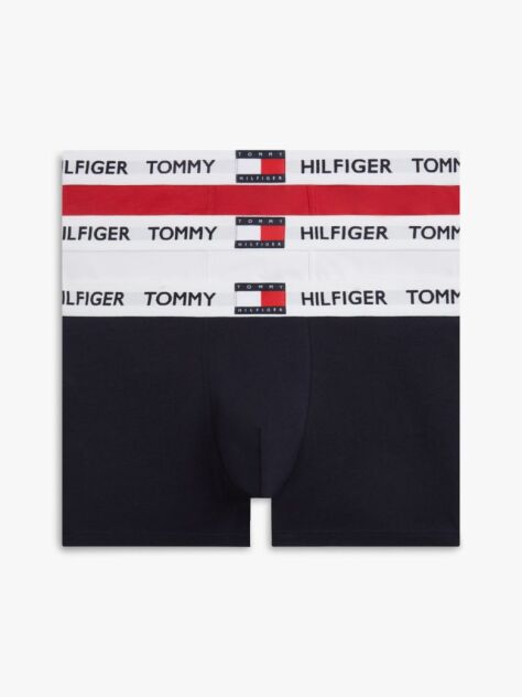 Multi 3-Pack Heritage Logo Waistband Trunks  Men