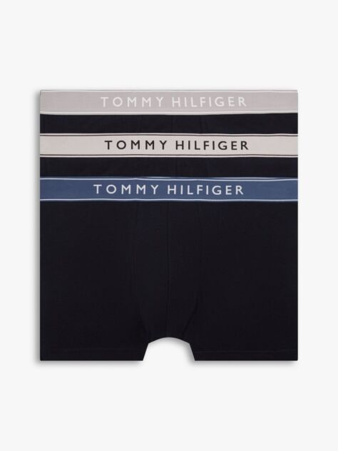 Multi 3-Pack Essential Logo Waistband Trunks  Men