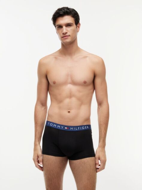 Multi 3-Pack TH Original Logo Waistband Trunks  Men