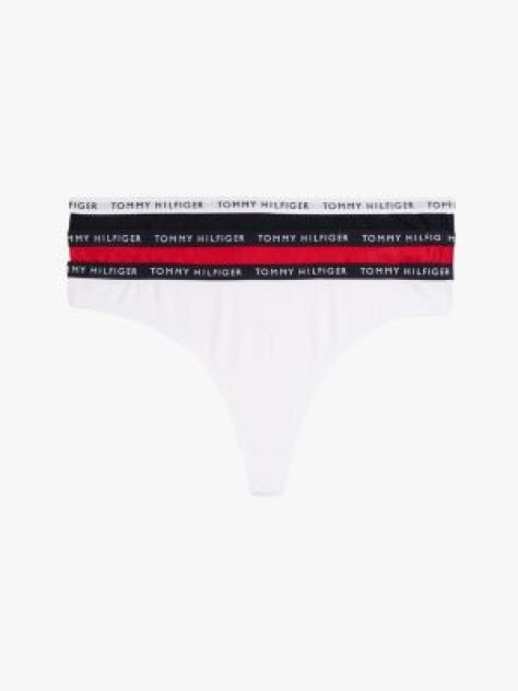 Multi 3-Pack Recycled Cotton Thongs  Women