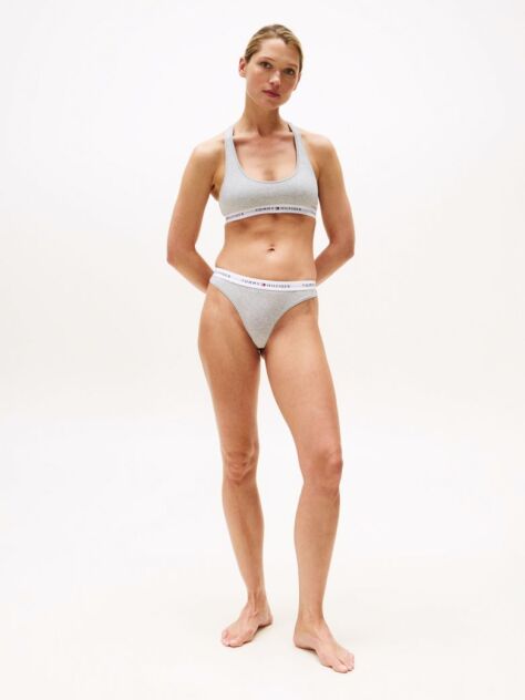Grey Tommy Icons Unlined Bralette  Women