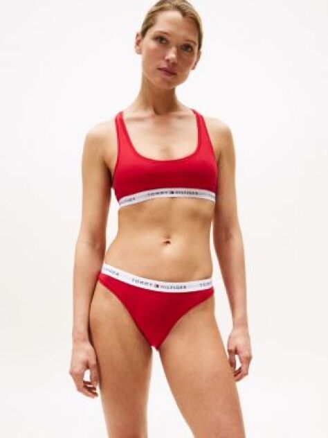 Red Icon Repeat Logo Briefs  Women