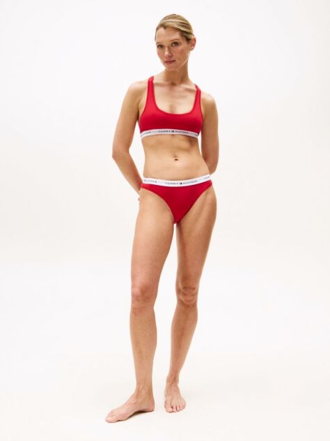 Red Icon Repeat Logo Briefs  Women