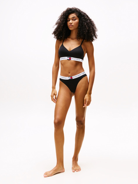 Black Heritage Padded Push-Up Bralette  Women