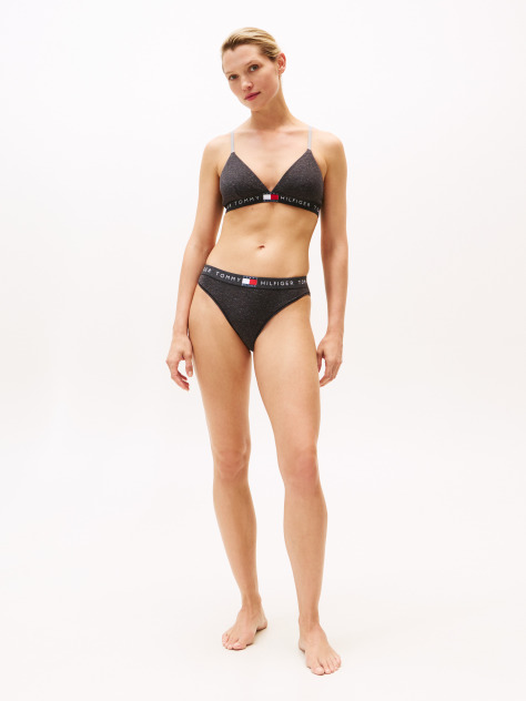 Grey Lurex Bikini  Women