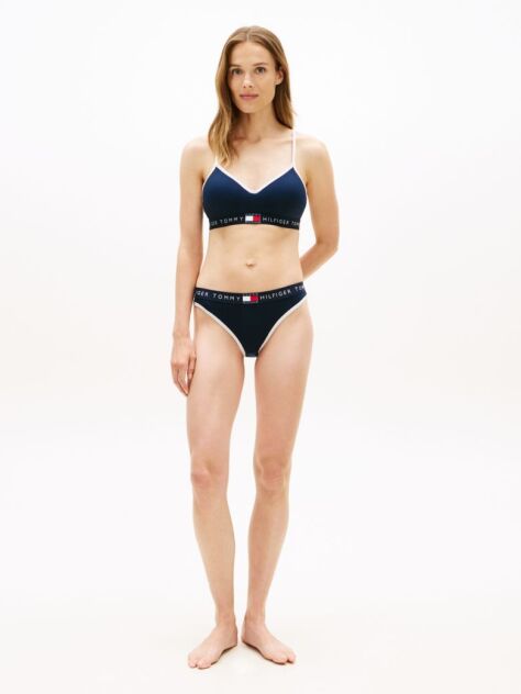 Blue Heritage Logo Ribbed Briefs  Women