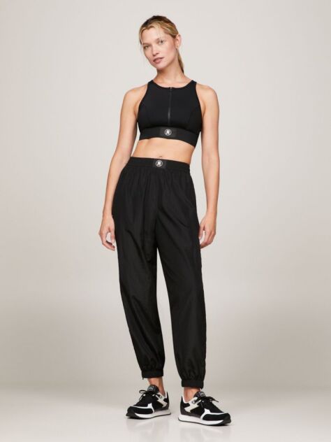 Black Sport TH Monogram Relaxed Fit Joggers  Women