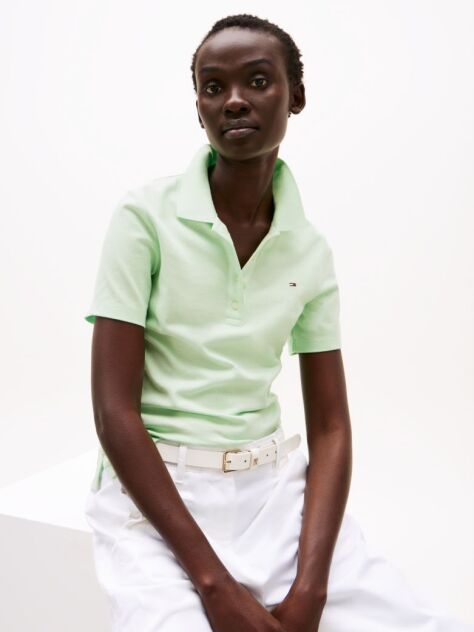 Green 1985 Collection Slim Fit Polo Shirt  Women