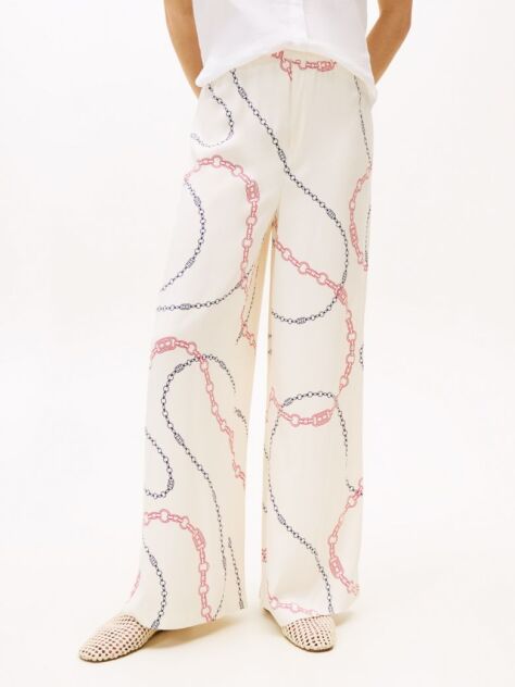 Multi Loose Pull-On Trousers  Women