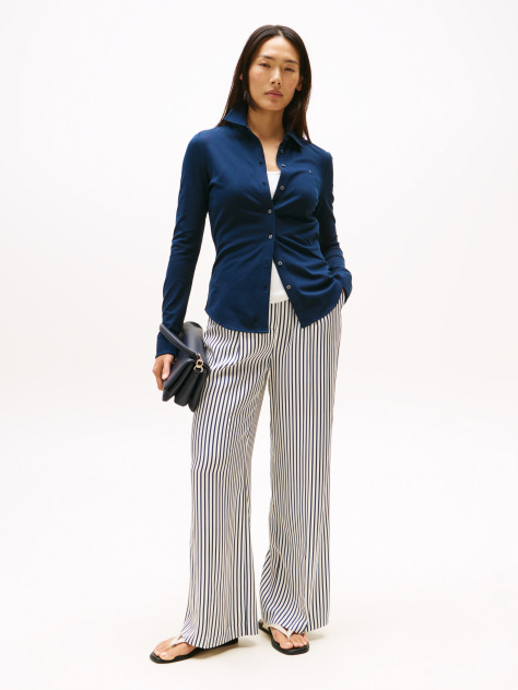 Multi Twill Wide Leg Pant  Women