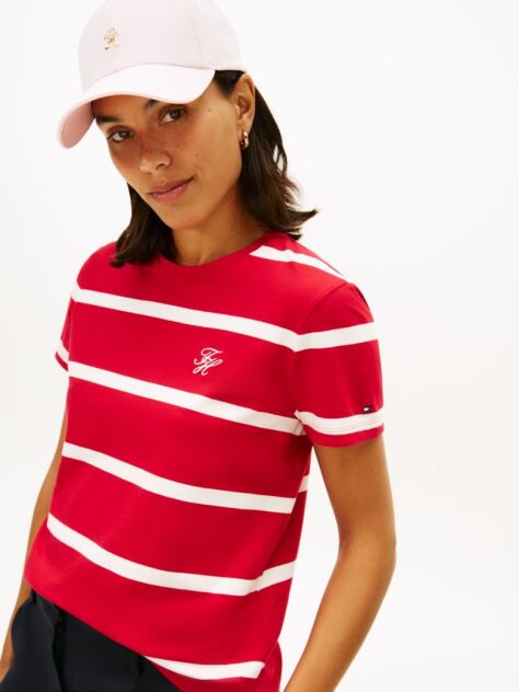 Multi T-Shirt Με Κεντημένο Λογότυπο Και Στρογγυλή Λαιμόκοψη  Γυναίκες