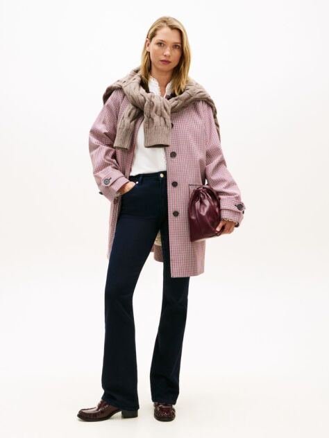 Blue High Rise Bootcut Jeans  Women