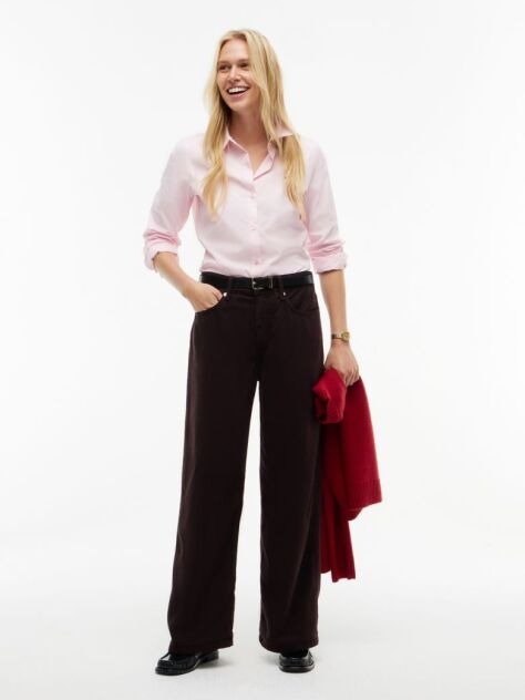 Brown Nola Low Rise Straight Jeans  Women