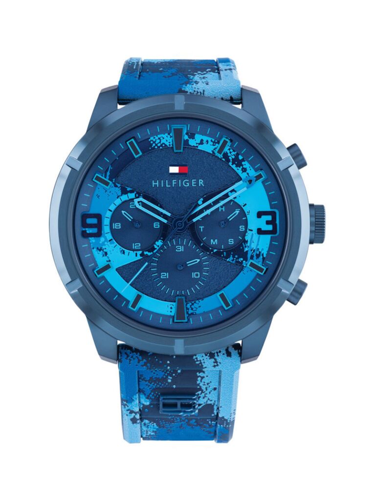 Blue Bold, daring, pronounced, striking.  Men