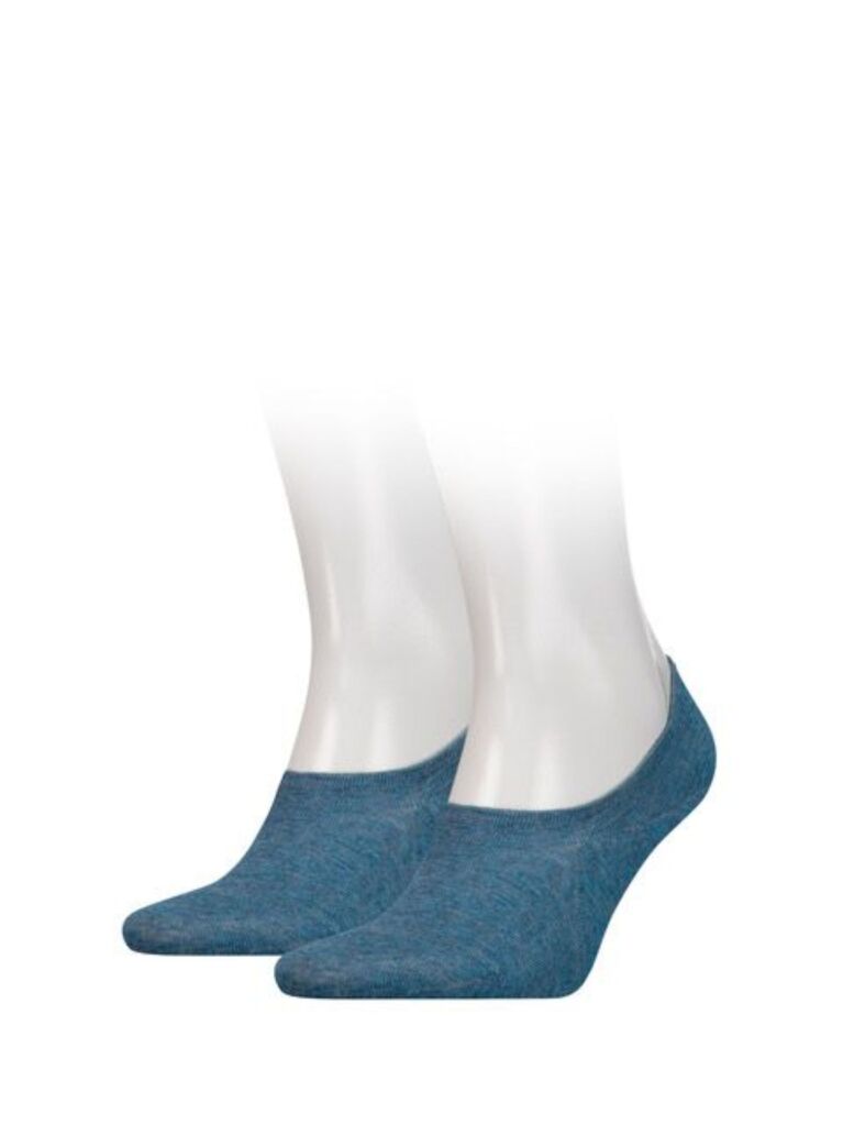 Blue 2-Pack Trainer Socks  Men
