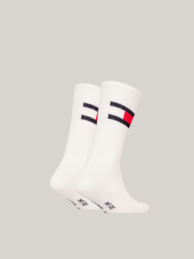 Άσπρο Tommy Hilfiger Κάλτσες 2 Ζεύγη  Παιδί Unisex