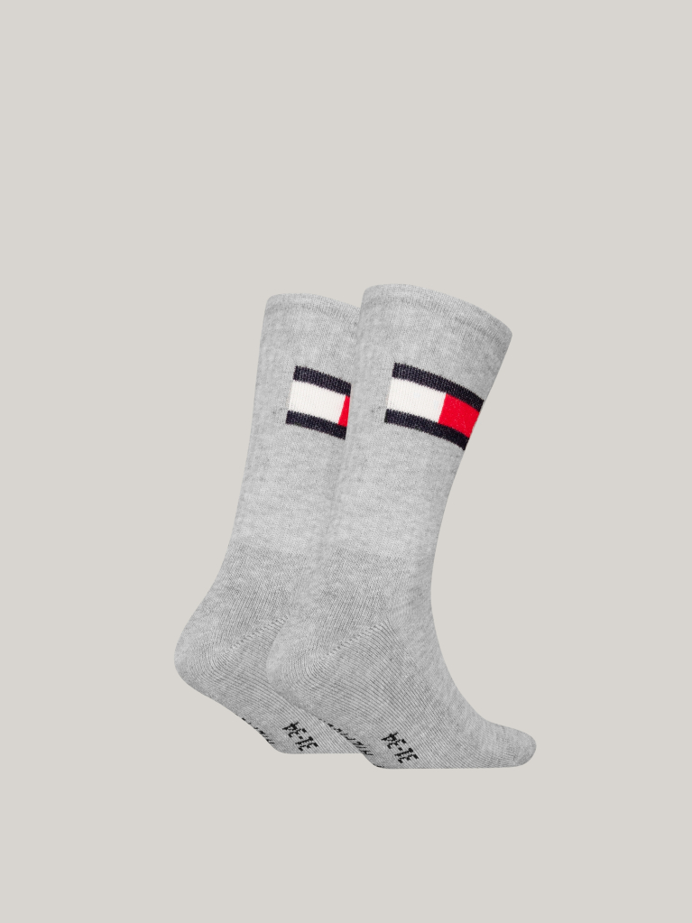 Grey Tommy Hilfiger Κάλτσες 2 Ζεύγη  Kids Unisex