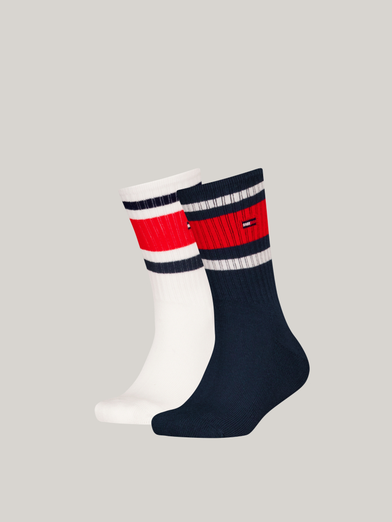 Multi Tommy Hilfiger Κάλτσες Με Sport Ριγέ Σχέδιο 2 Ζεύγη  Kids Unisex