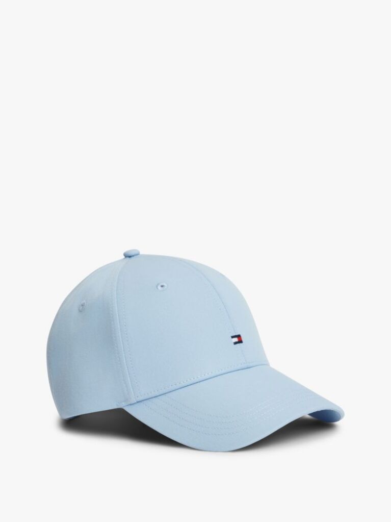 Blue Hilfiger Flag Logo Embroidery Baseball Cap  Men
