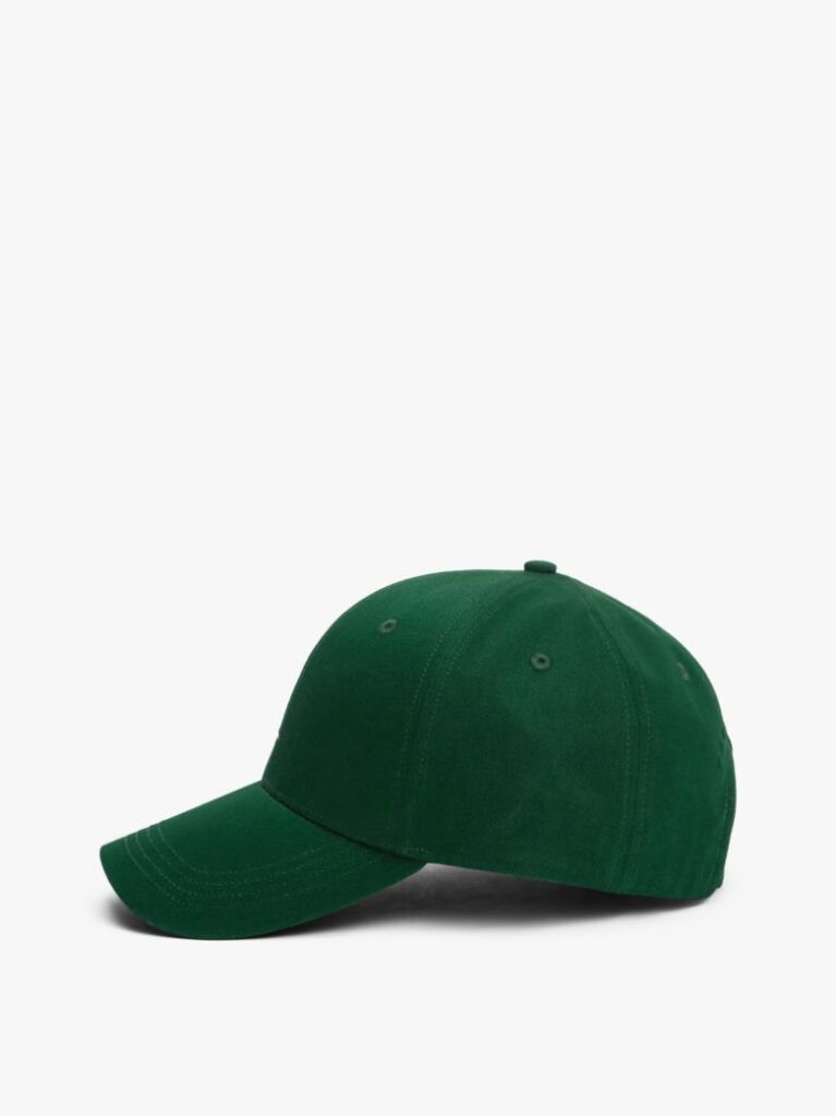 Green Hilfiger Flag Logo Embroidery Baseball Cap  Men