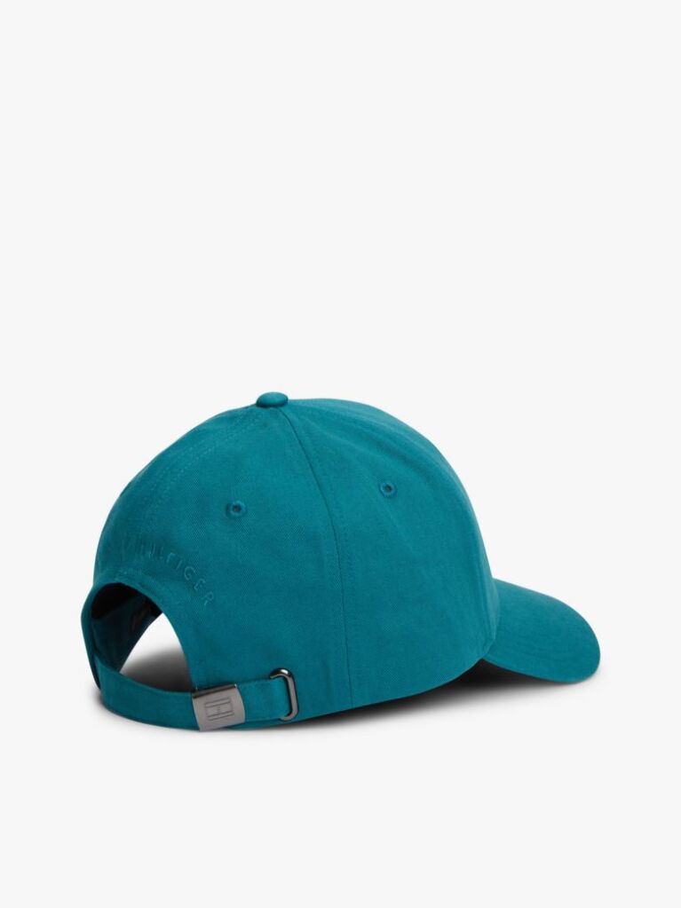 Blue Hilfiger Flag Logo Embroidery Baseball Cap  Men