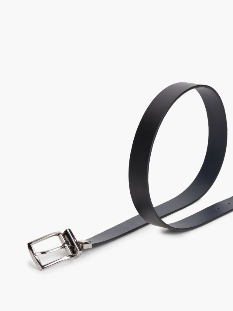 Blue Reversible Leather Belt  Men
