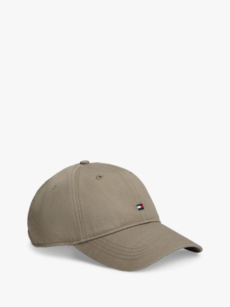 Green Hilfiger Flag Embroidery Baseball Cap  Men