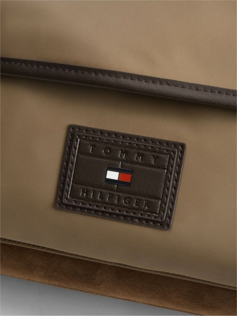 Καφέ Τσάντα Heritage Χιαστί Satchel Με Λογότυπο  Άνδρες