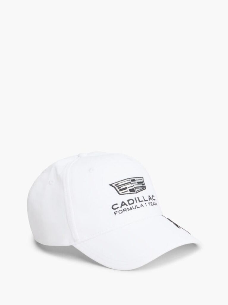 White TH x Cadillac Formula 1® Team Bottas 77 Baseball Cap  Unisex