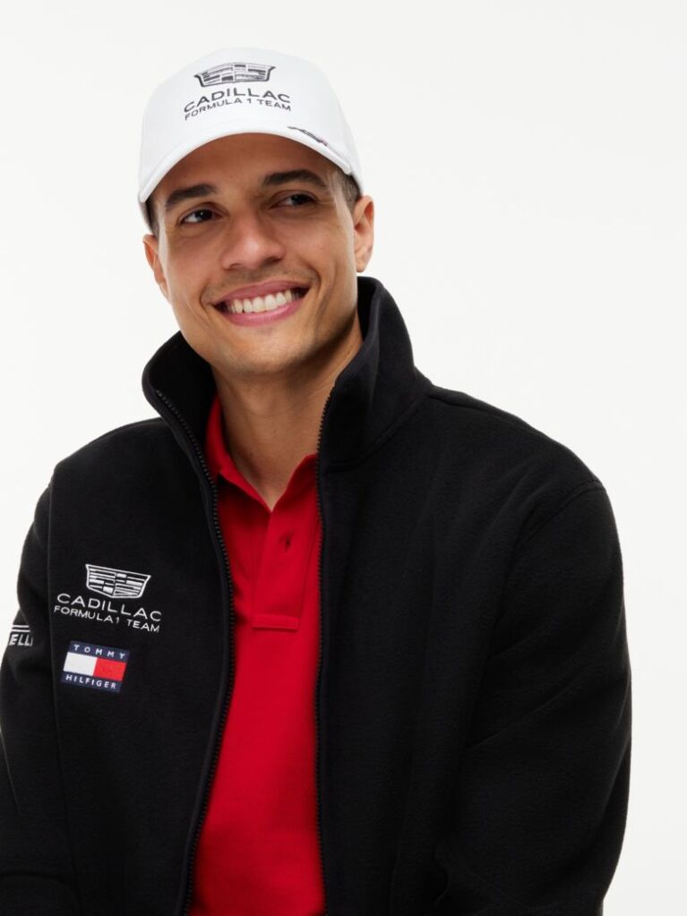 White TH x Cadillac Formula 1® Team Bottas 77 Baseball Cap  Unisex