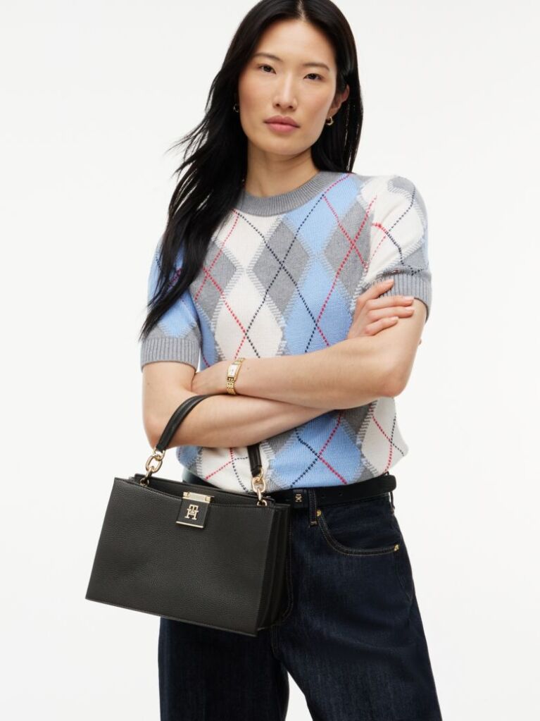 Black TH Heritage Tote Bag  Women