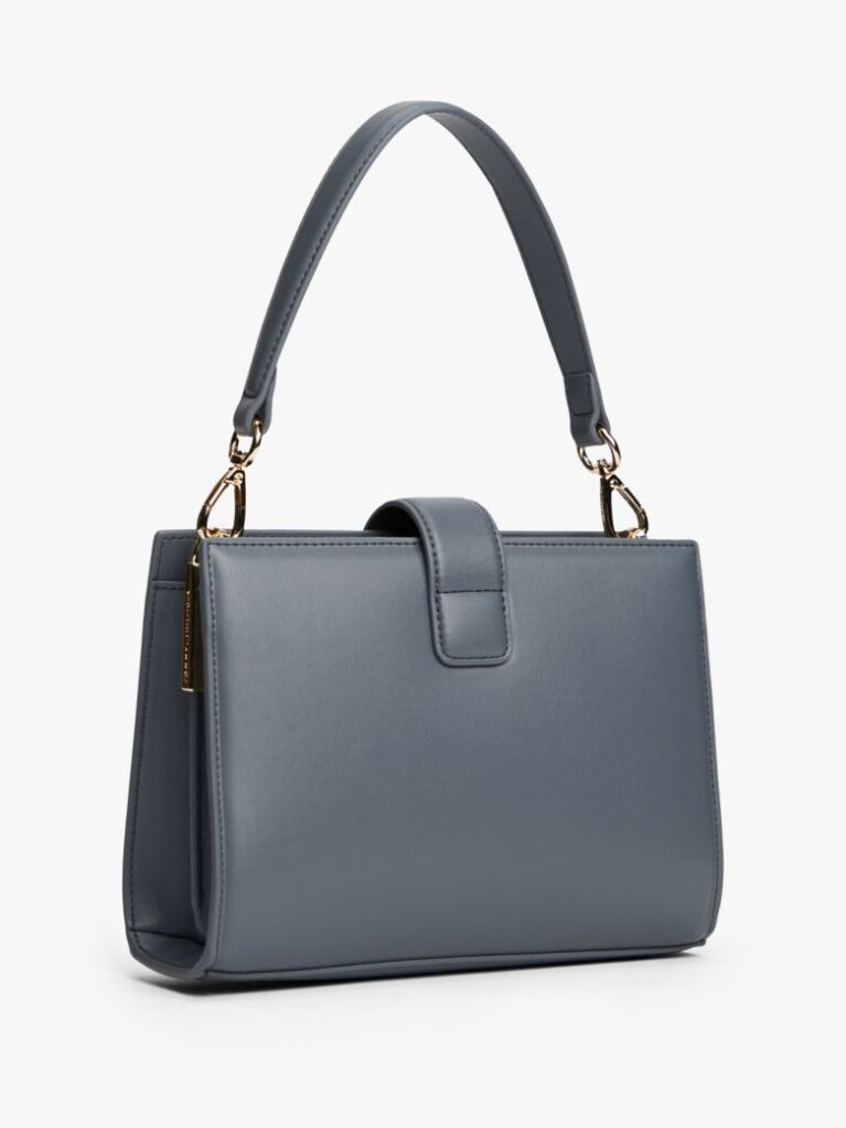 Grey Heritage TH Monogram Plaque Satchel  Women