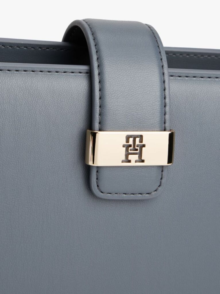 Grey Heritage TH Monogram Plaque Satchel  Women