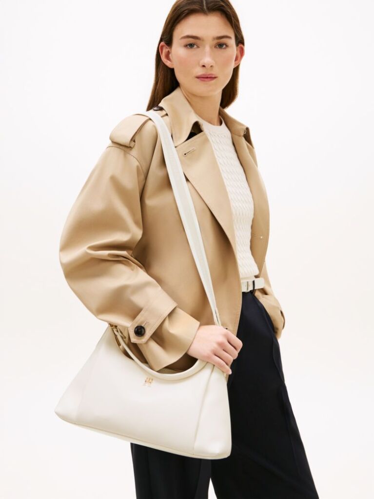 Beige Essential Crossbody Shoulder Bag  Women