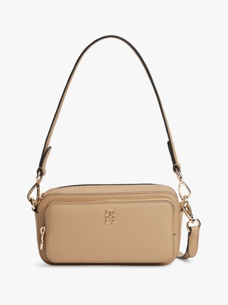 Brown TH Monogram Crossbody Camera Bag  Women