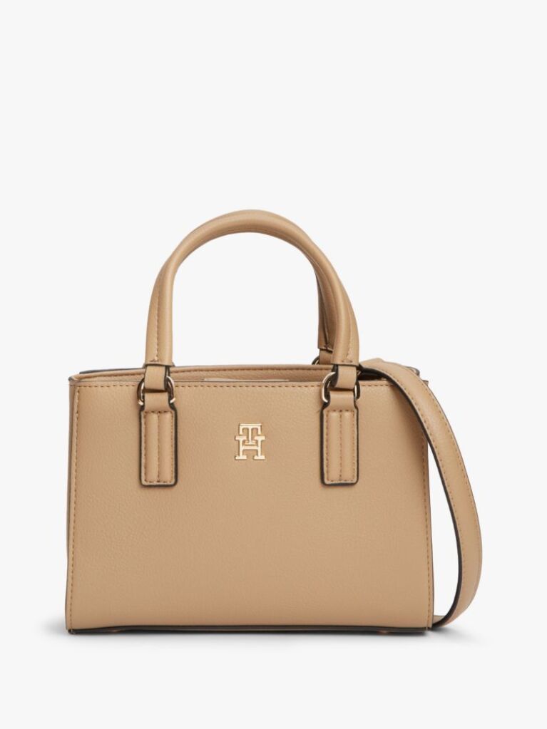 Brown TH Monogram Crossbody Tote Bag  Women