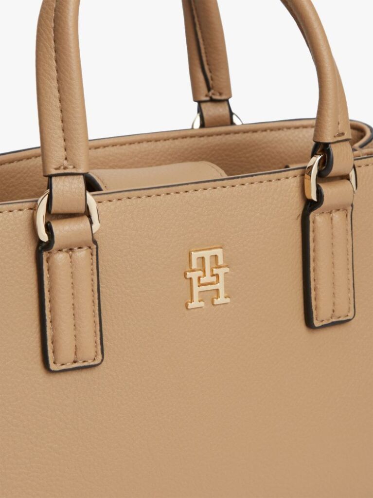 Brown TH Monogram Crossbody Tote Bag  Women