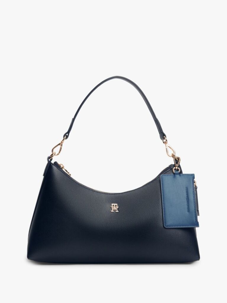 Blue Hilfiger Icon Pebble Grain Shoulder Bag  Women
